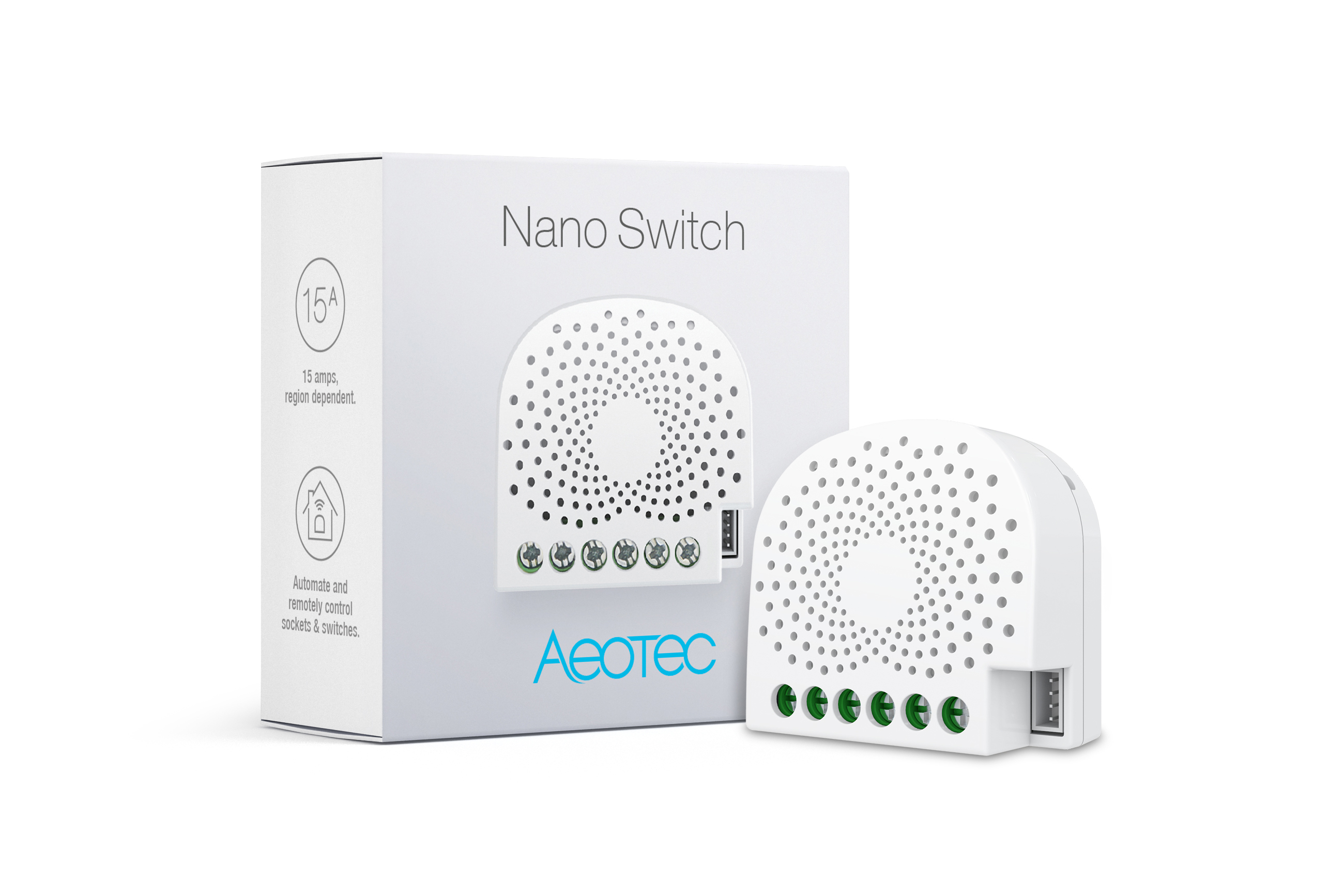 Z-wave nano реле 2,3 кВт Aeotec
